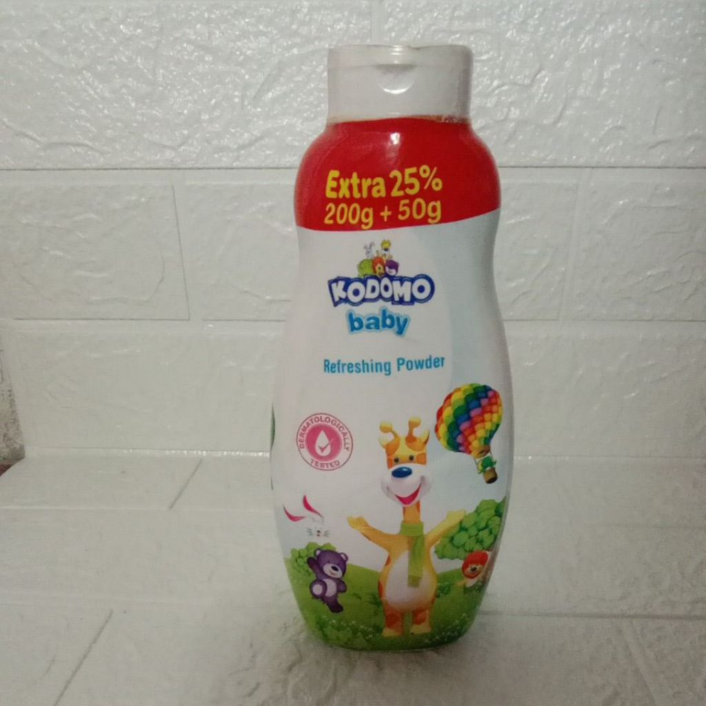 Bedak Kodomo Baby Powder Moisturizing Refresing Bedak Bayi 200+50gr
