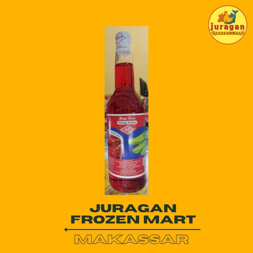 DHT SIRUP RASA PISANG AMBON 620ml