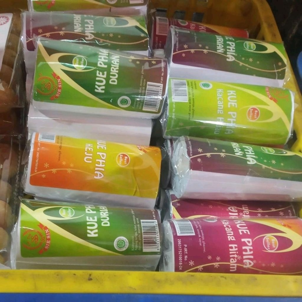 Kue Pia Sie Sin Kacang Hitam Spesial / Phia Sie Sin Original Kacang Hitam / Bakpia SieSin Kacang Hit