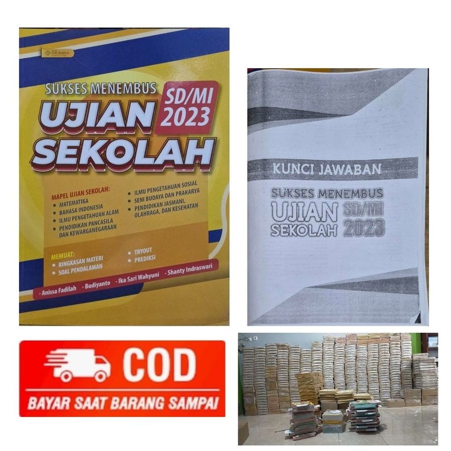Buku Sukses Menembus Ujian Sekolah SD/MI 2023 - Ringkasan Materi & Soal Tryout - Free Kunci Jawaban