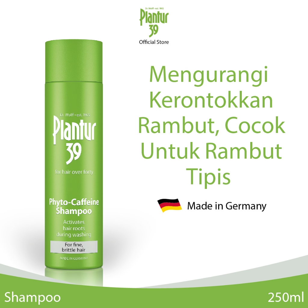 Plantur 39 Shampo Rontok untuk Rambut Tipis & Rapuh pada wanita