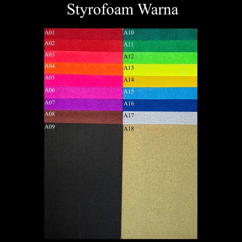 Cat Khusus Styrofoam atau Gabus