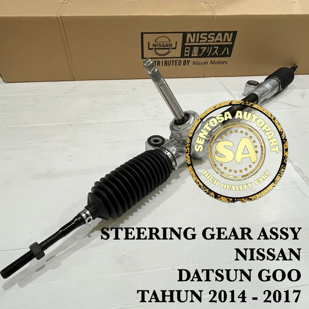 RACK STIR ASSY NISSAN DATSUN GOO GO ( TAHUN 2014 - 2017 ) NISAN RAK BAK WOREM WORM BOREM GEARBOX GEA
