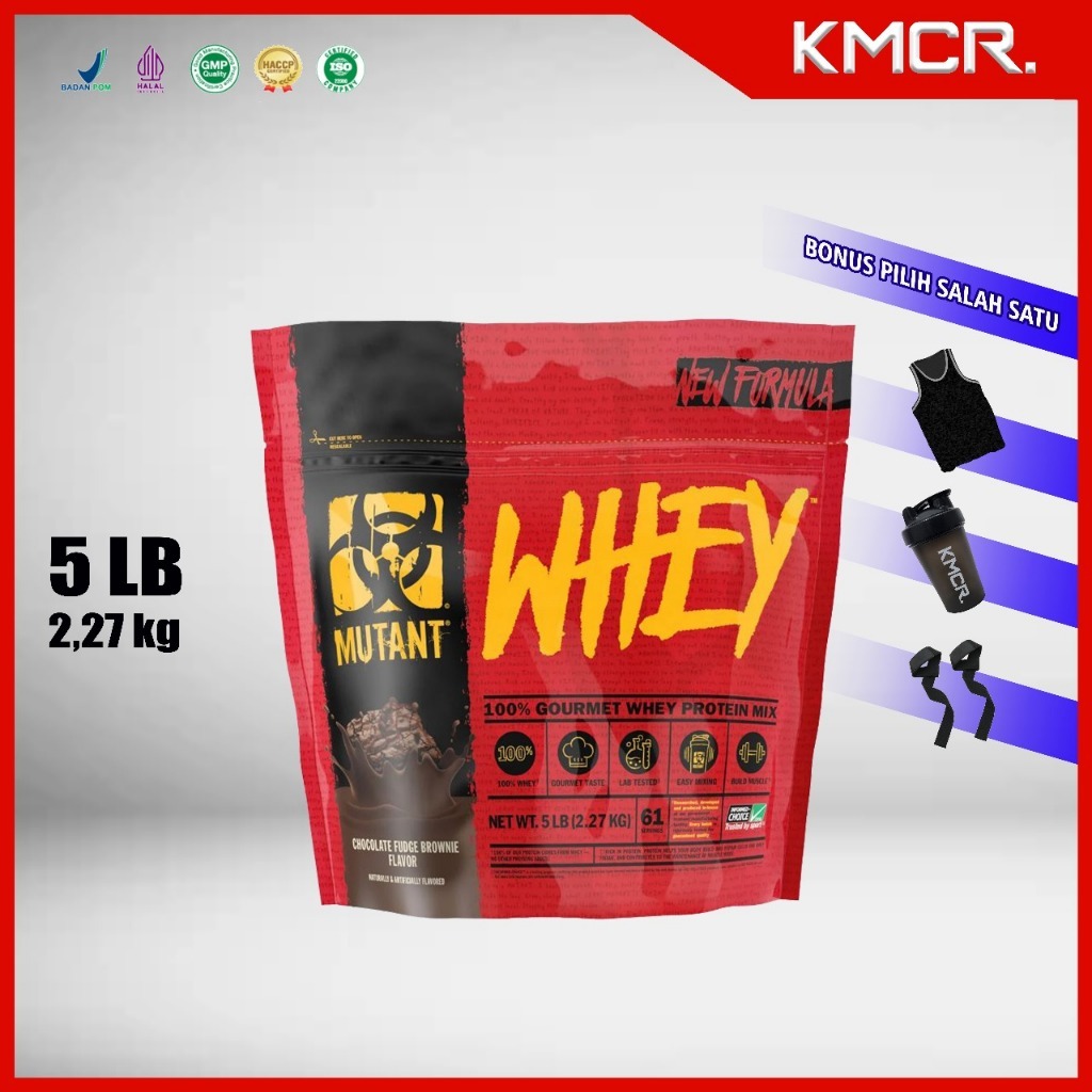 MUTANT WHEY 5 Lbs WHEY BEEF PROTEIN WHEYPROTEIN - KMCR