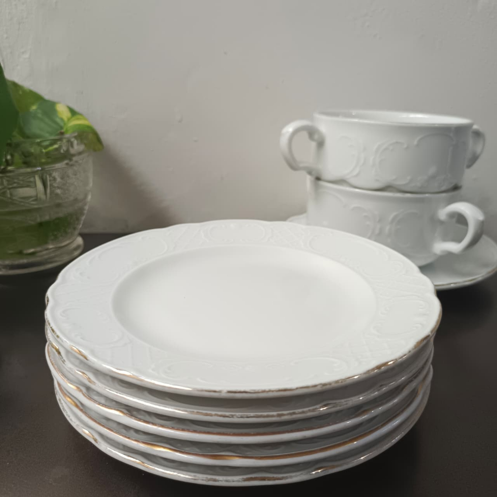 Piring Kue Motif Cantik Schonwald Germany Piring Saji