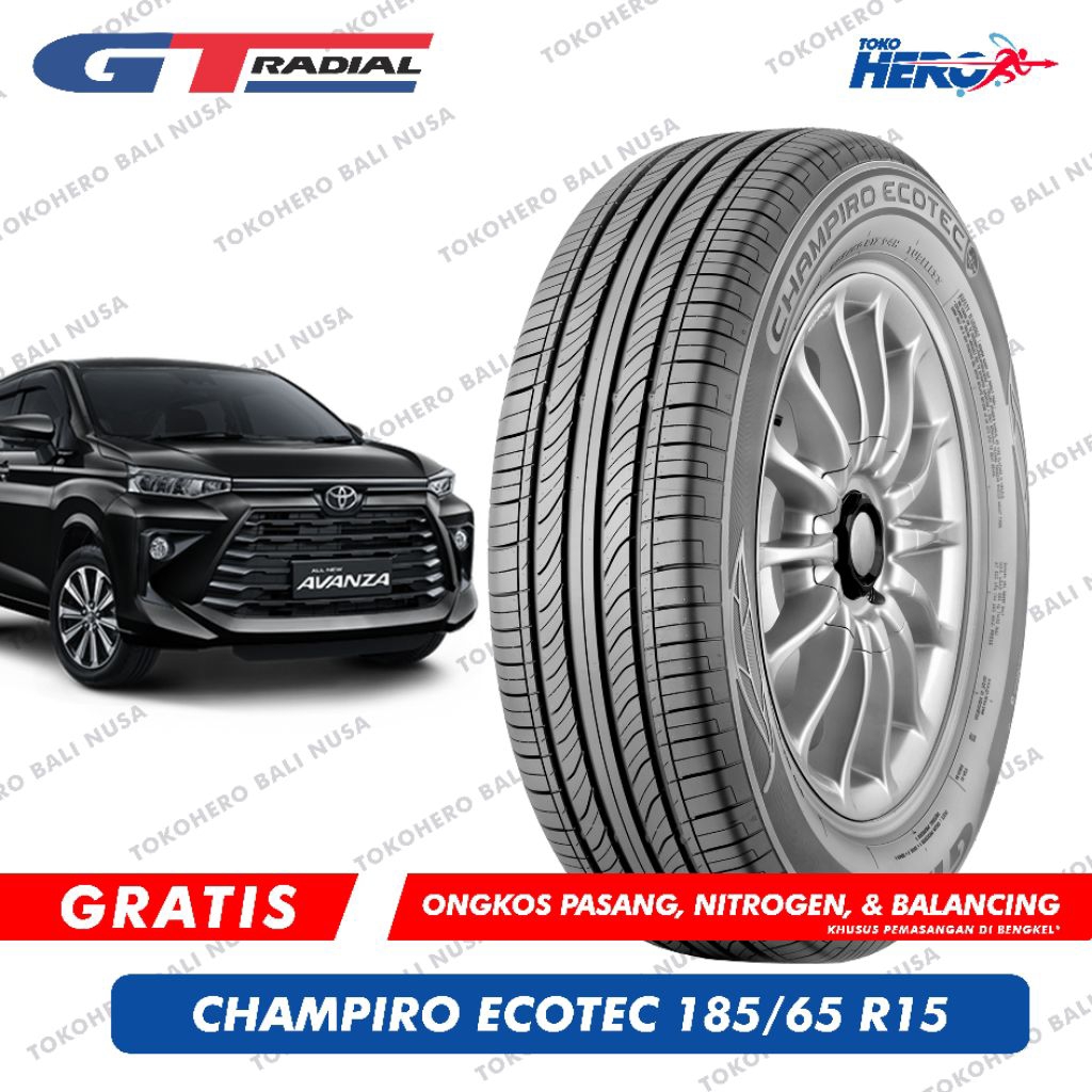 Ban Avanza GT Radial Ecotec 185/65 R15