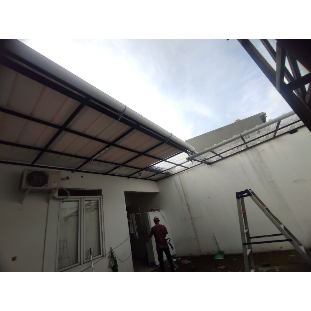 kanopi alderon double layer