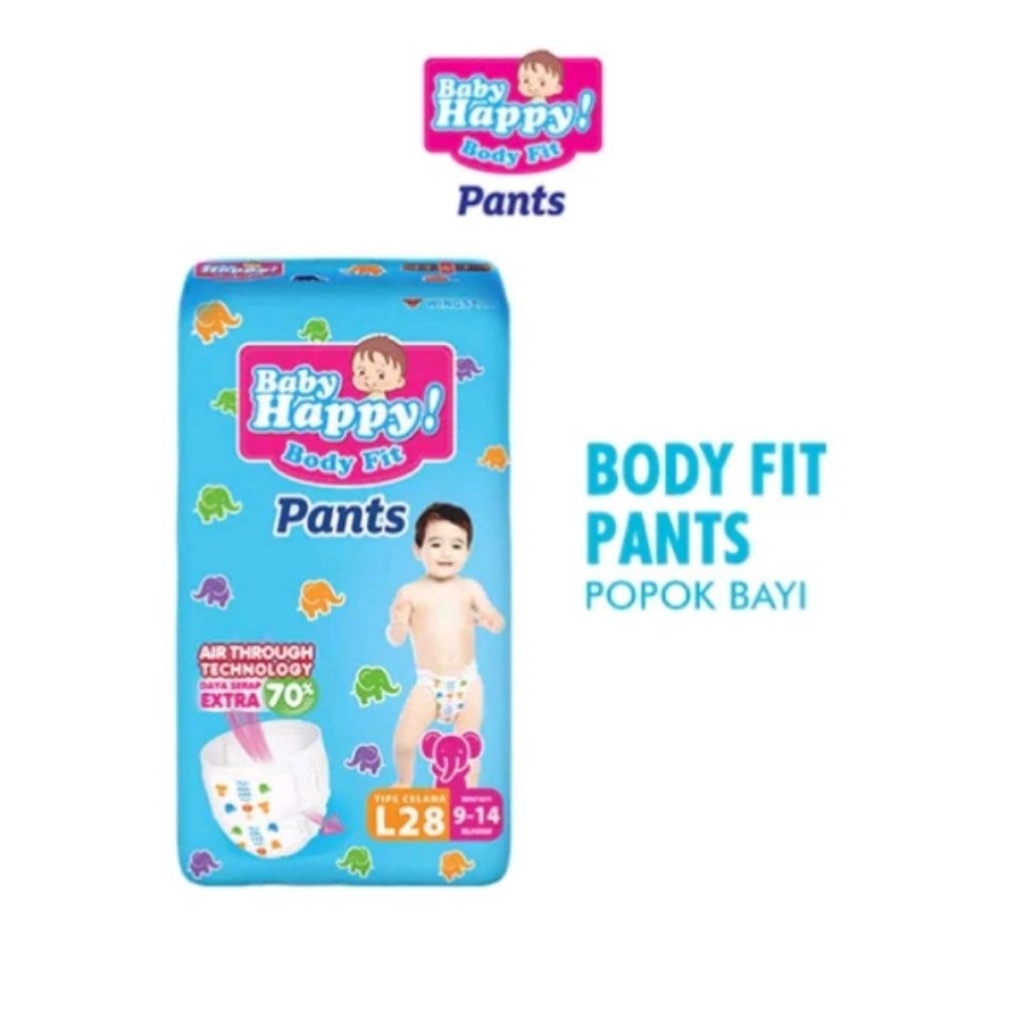 baby happy l28 pants ,pampers pants l28