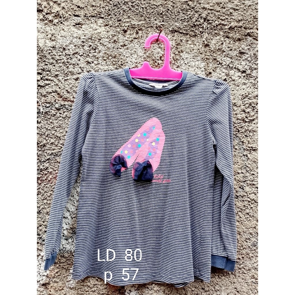 KAOS SALUR ANAK MOTIF BUNGA TIMBUL