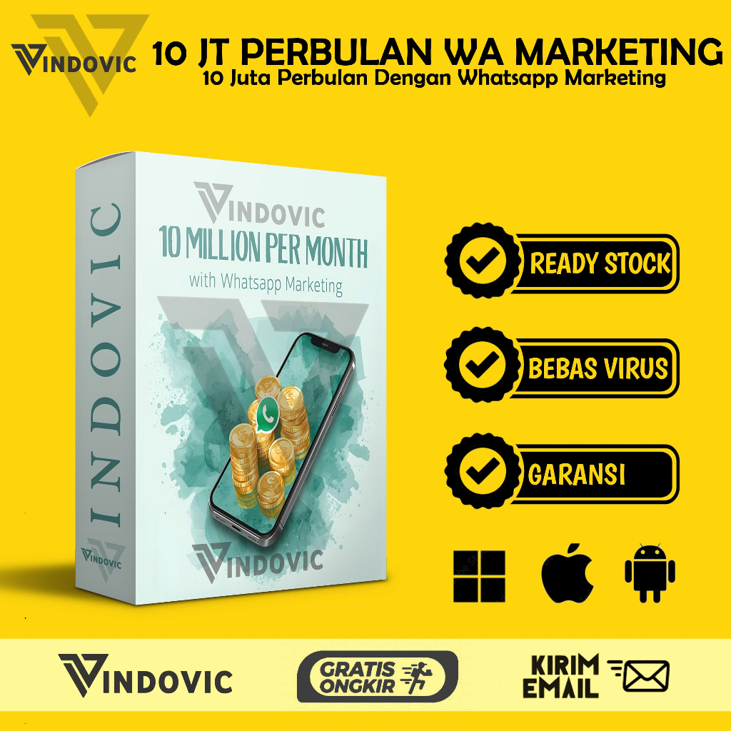 [T0592] 10 JUTA PERBULAN DENGAN WHATSAPP MARKETING