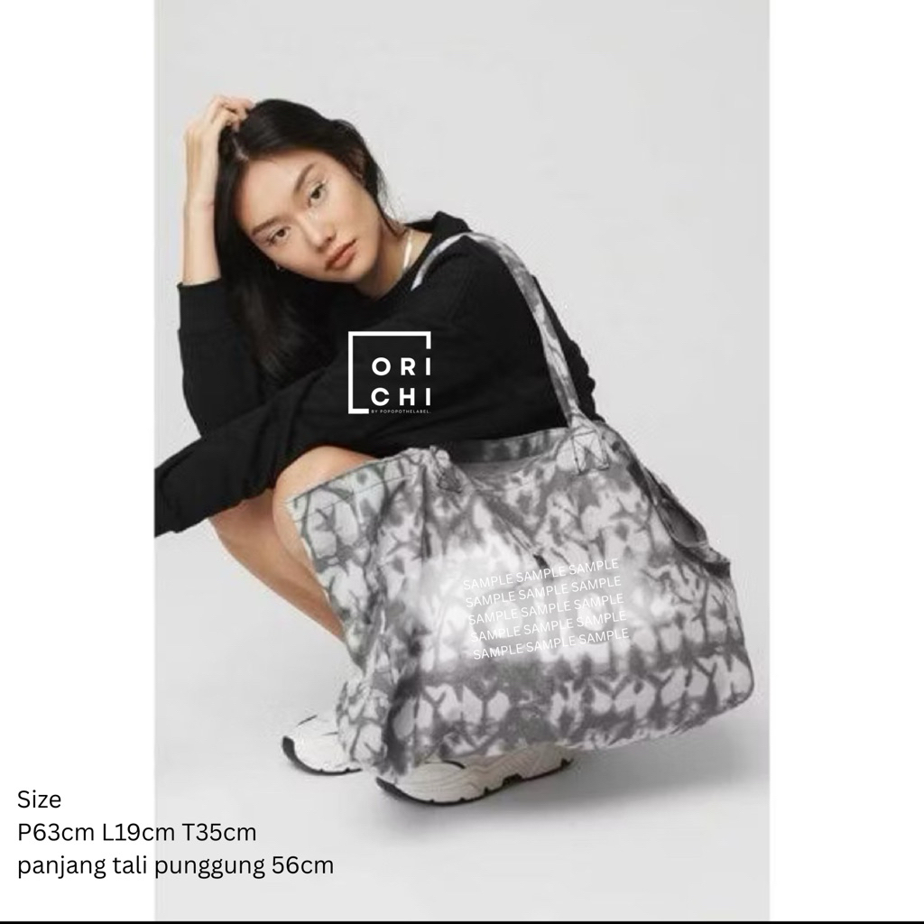 TOTE BAG PILATES TOTE BAG YOGA FASHION WANITA / TAS IMPORT 410 PREMIUM / [ORICHI_ID] / READY JAKARTA