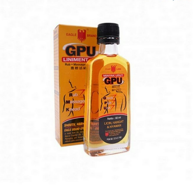 MINYAK URUT GPU CAP LANG 60ML