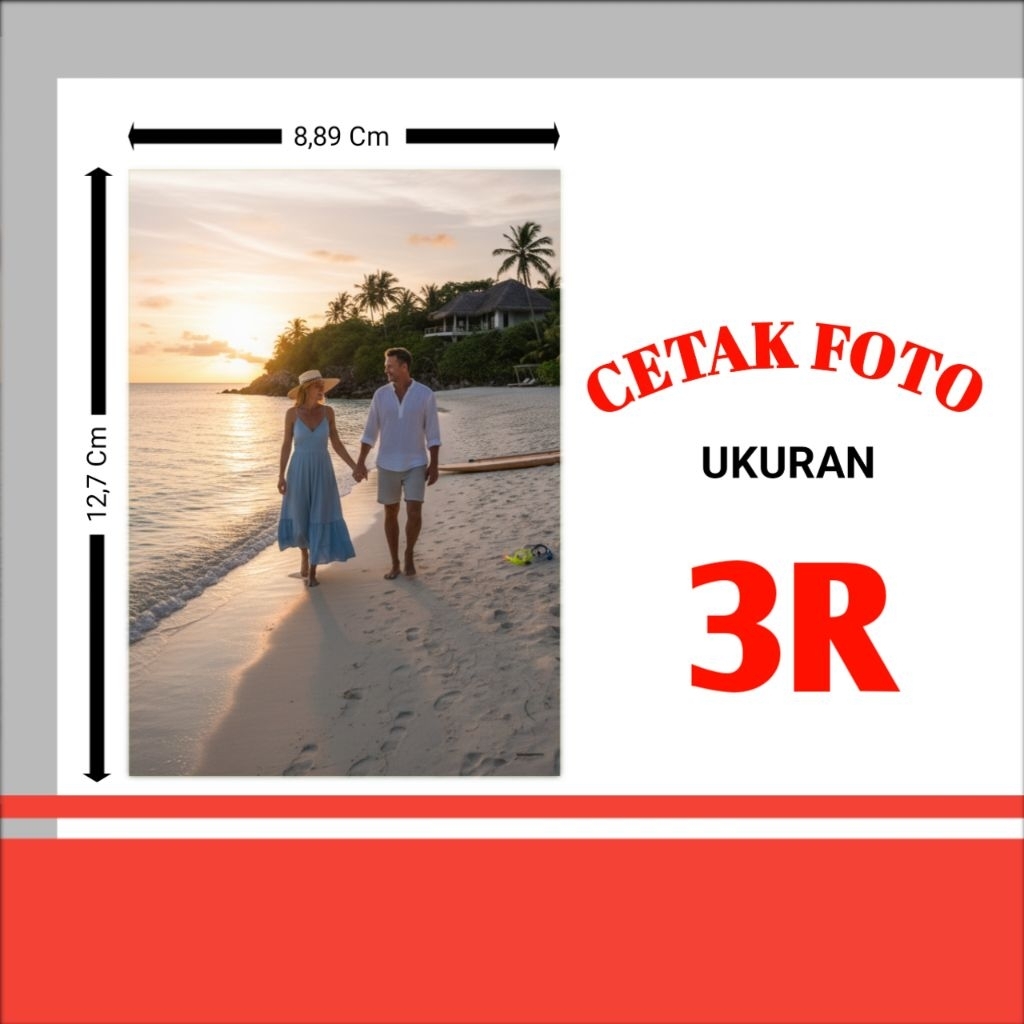 Cetak Foto Ukuran 3R