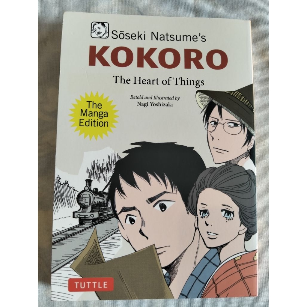 preloved kokoro soseki natsume manga komik