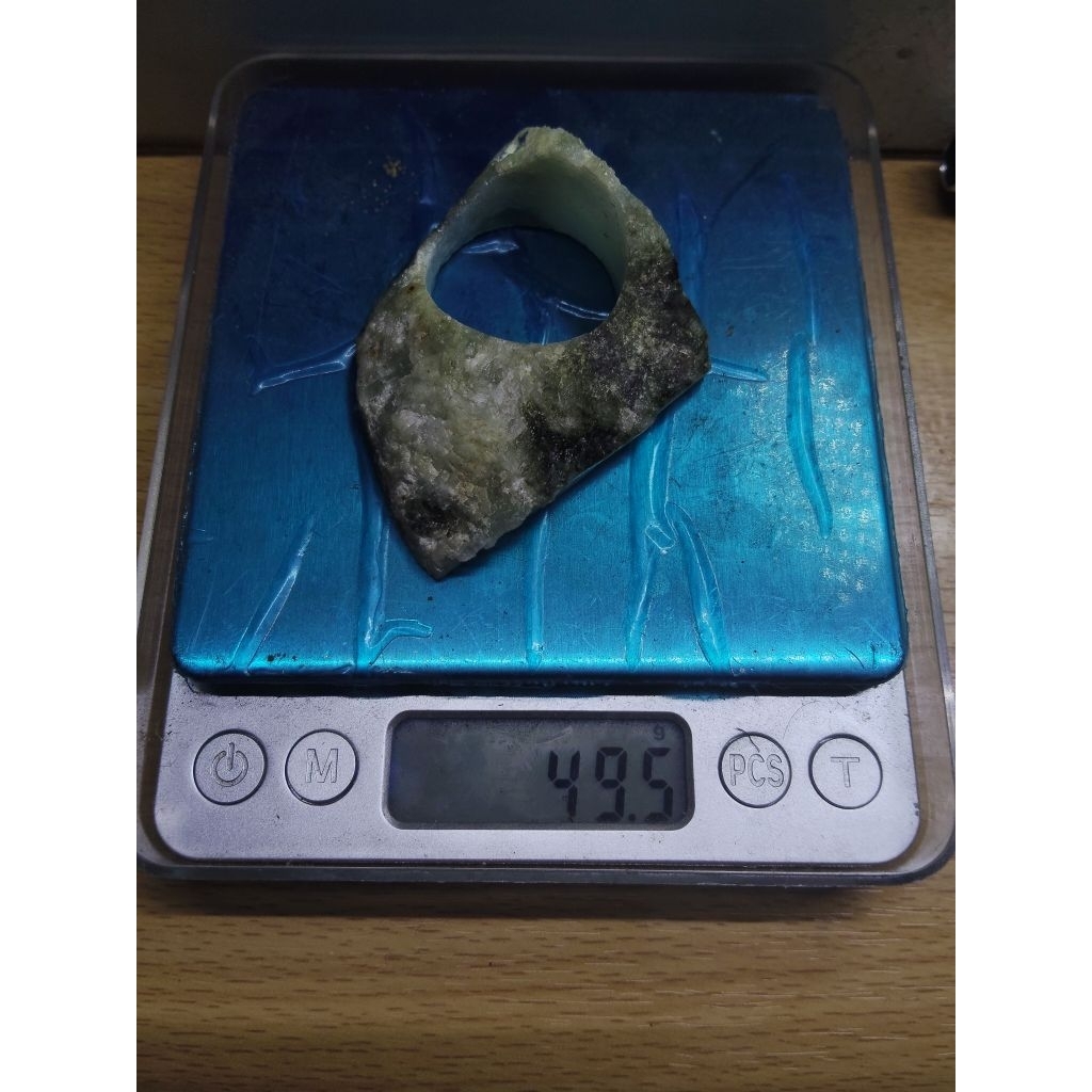 NATURAL BAHAN BATU GIOK ASLI BURMA A.8