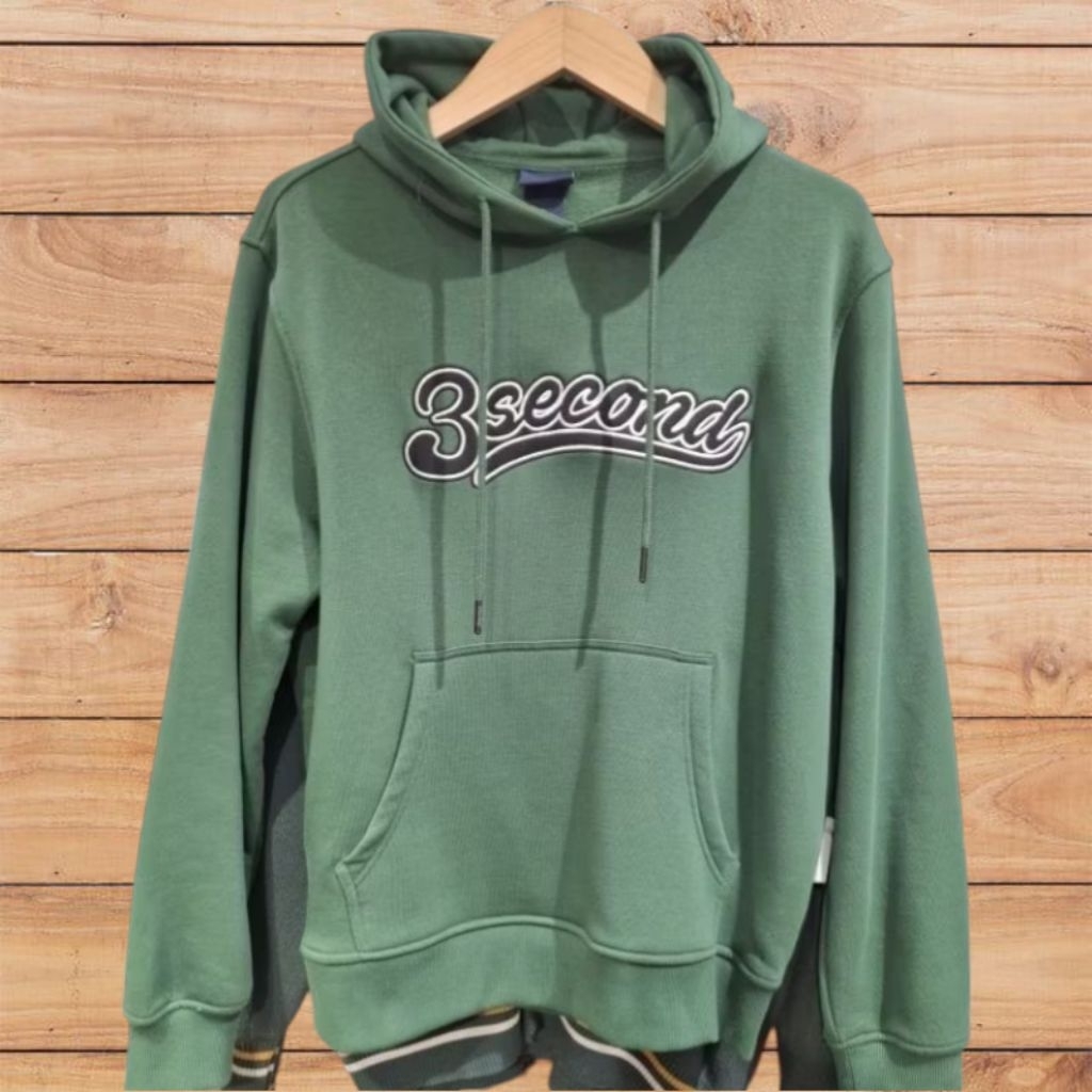 Jaket Pria Sweater Hoodie 3second Original