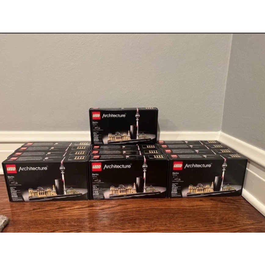 LEGO Architecture Berlin 21027 New Sealed Retired Holiday Gift Germany Skyline