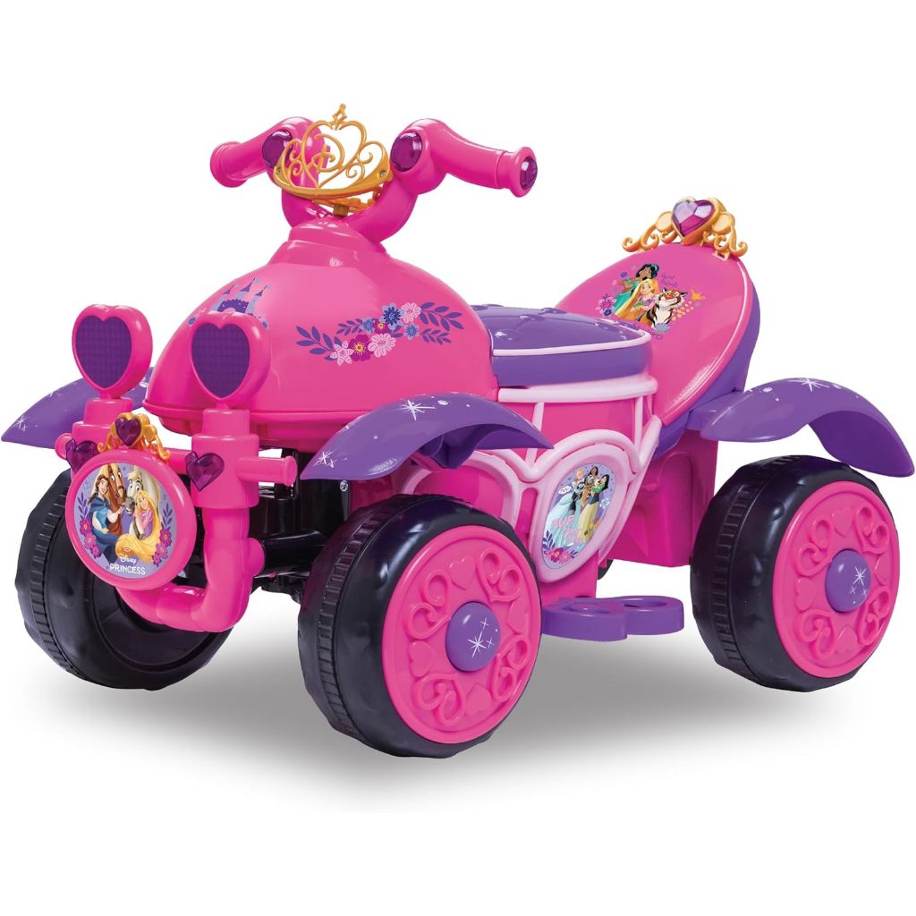 BEST SELLERR   Kid Trax Toddler Disney Princess Electric Quad Ride On Toy,