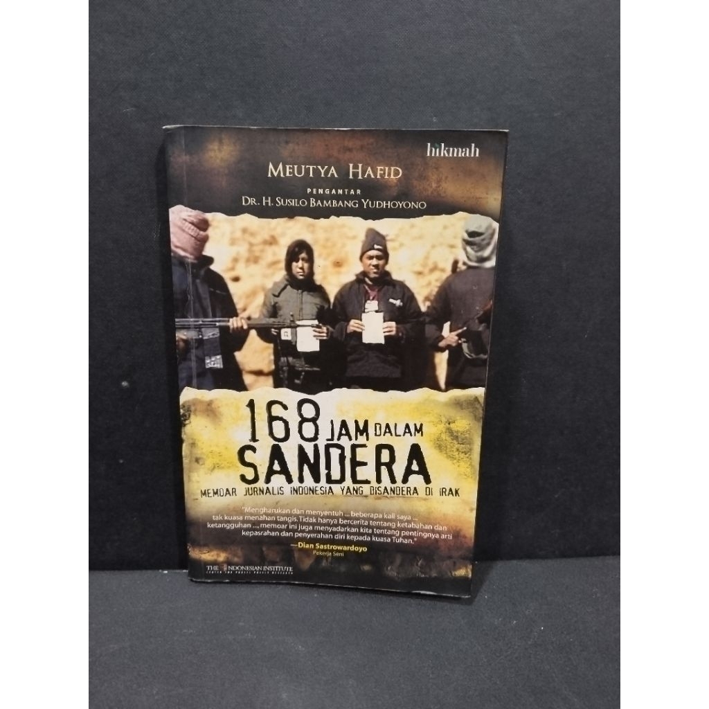 Buku original 168 JAM DALAM SANDERA by Meutya Hafid