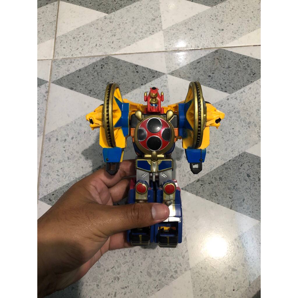 Mainan jadul megazord ninja strom bootleg