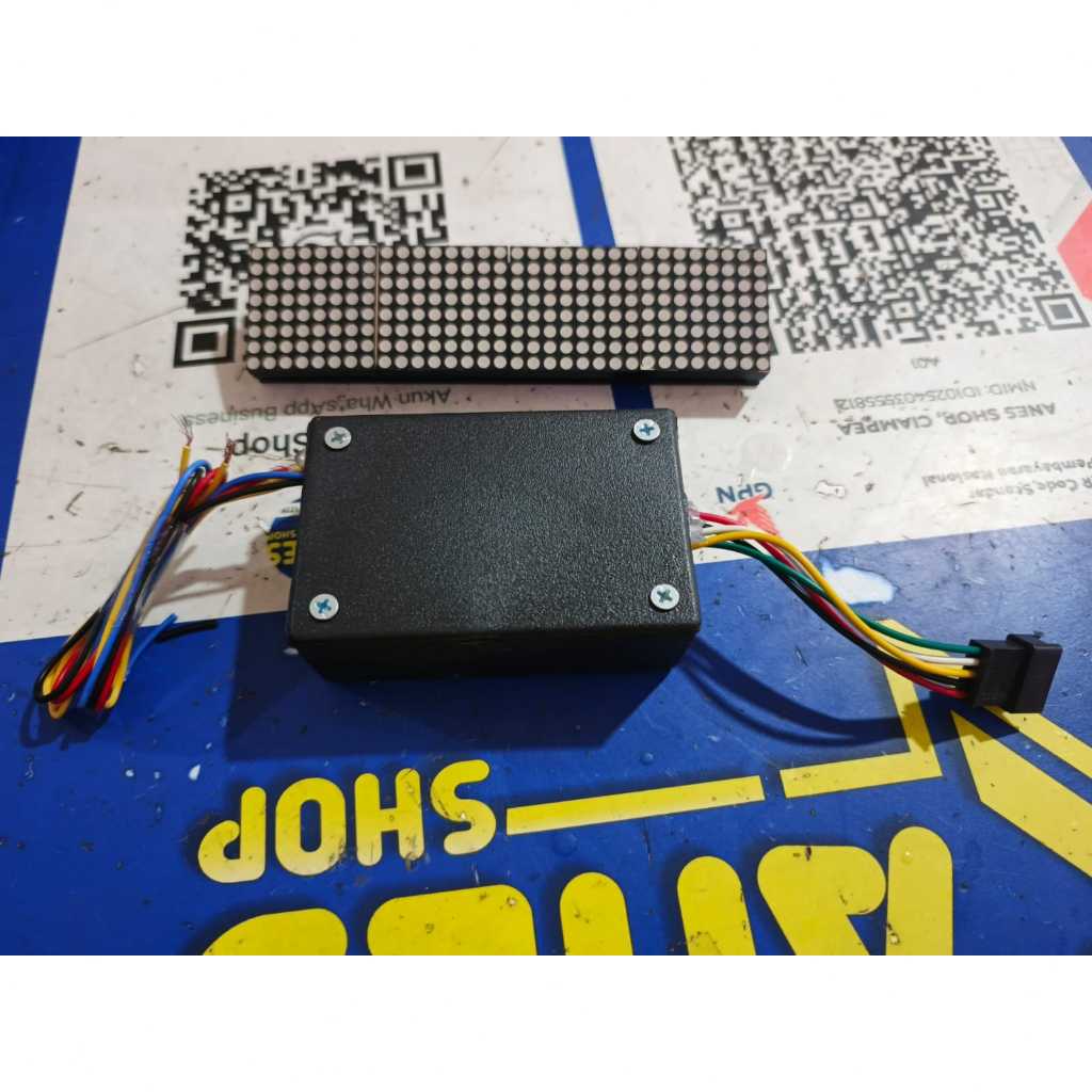 Stoplamp Running Text Animasi Vario 125-150 Old Lampu LED Rem Belakang Modifikasi Variasi Motor