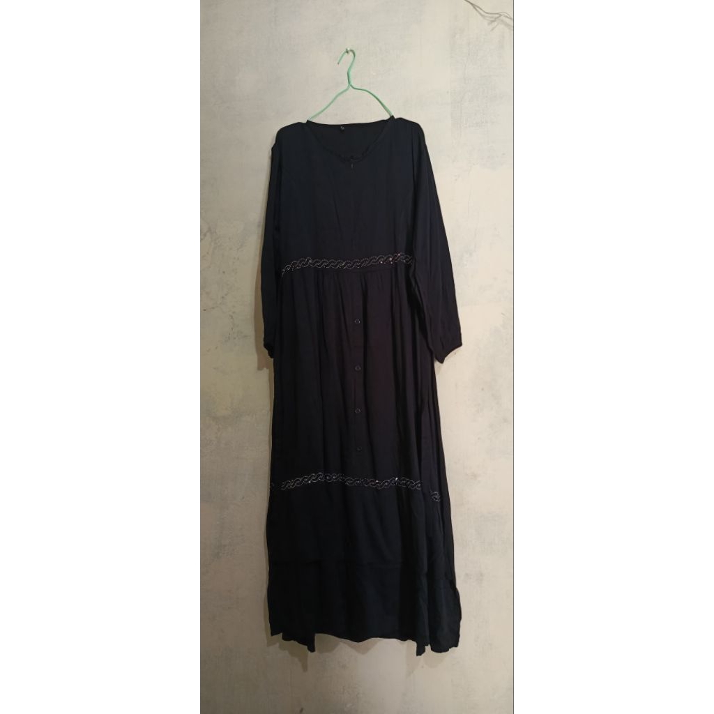 Gamis Bahan. Rayon Panjang 140cm