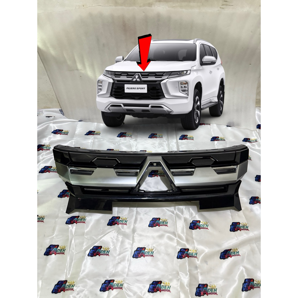 Gril grill grile mitsubishi pajero sport tahun 2024 2025 original