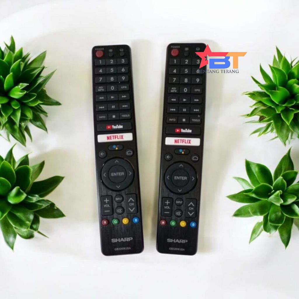 REMOT TV SHARP AQUOS LED/LED SMART TV ANDROID ORIGINAL QUALITY