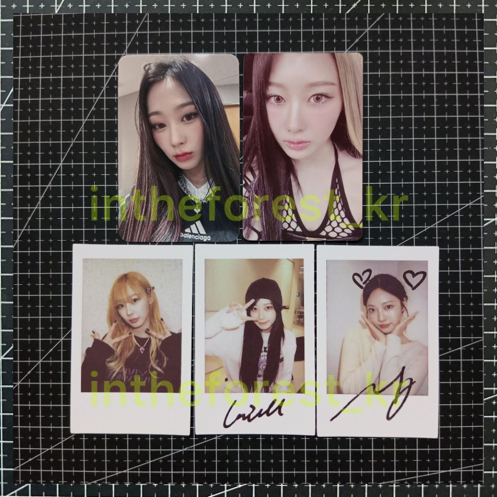 OFFICIAL PHOTOCARD AESPA MY WORLD ARMAGEDDON POB BENEFIT KMS / KPOPMERCH