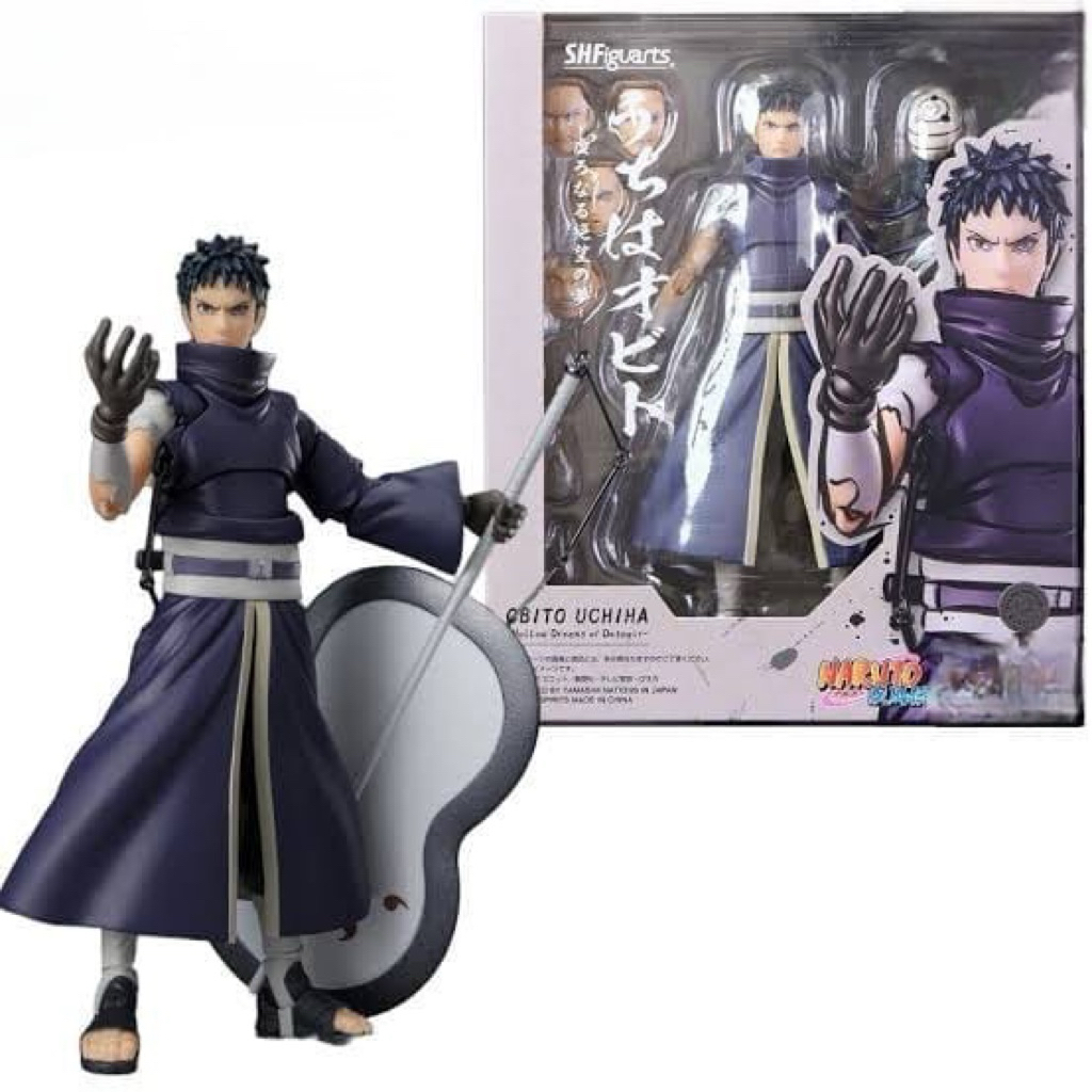 action figure naruto shf obito uchiha