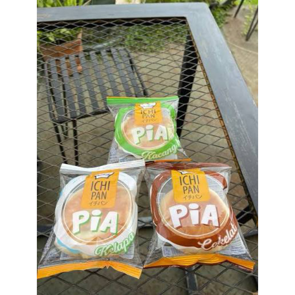PIA ICHIPAN ICHI PAN PIA ROTI PIA SNACK CEMILAN LEMBUT LEGIT