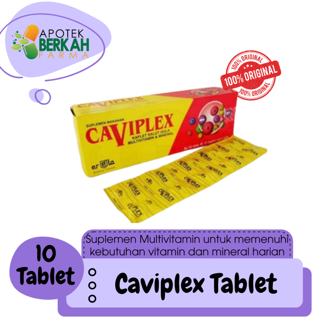CAVIPLEX 10  TABLET MULTIVITAMIN