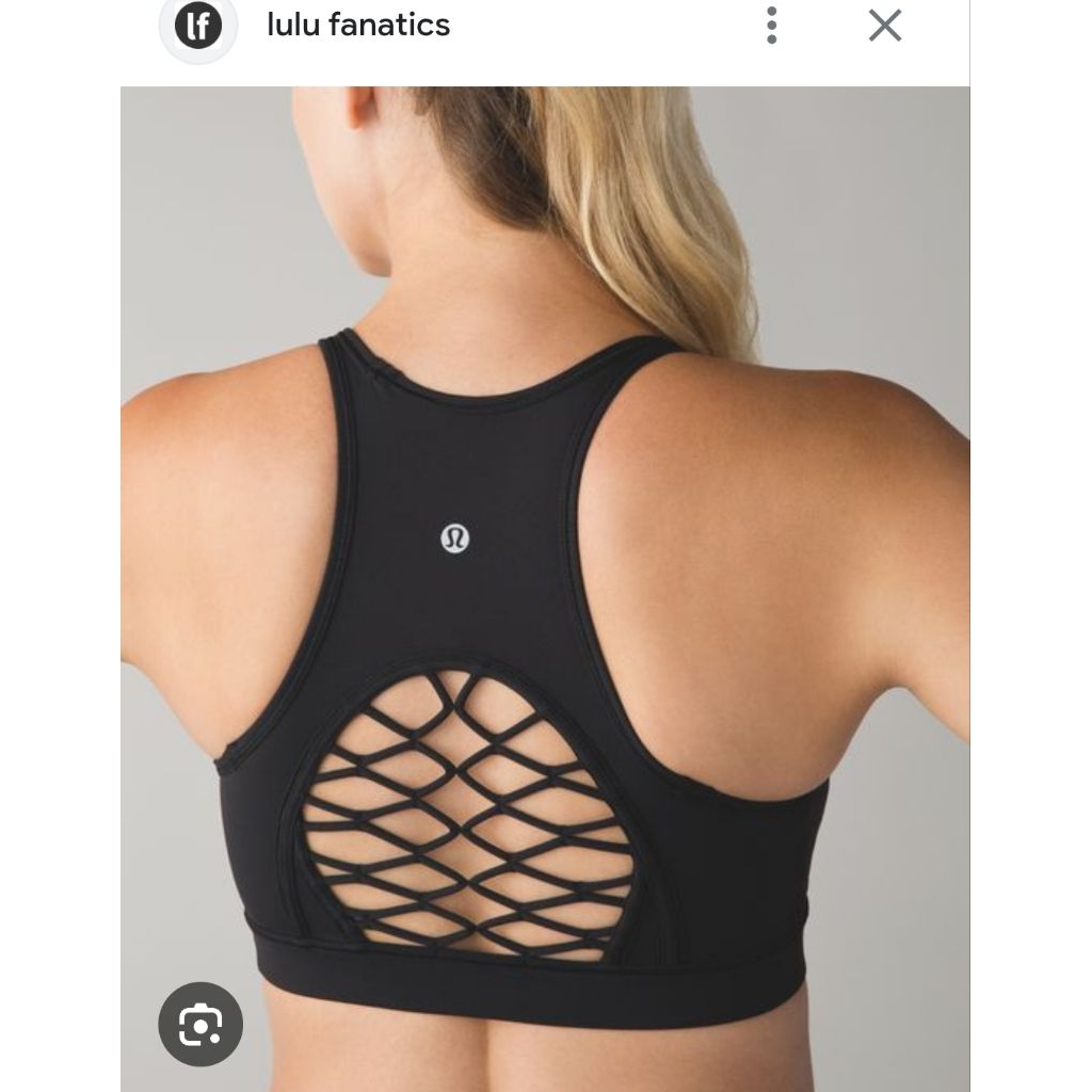 lululemon sport bra sz L