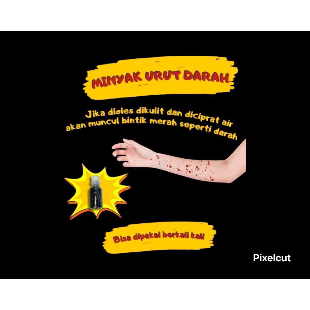 sulap minyak urut darah