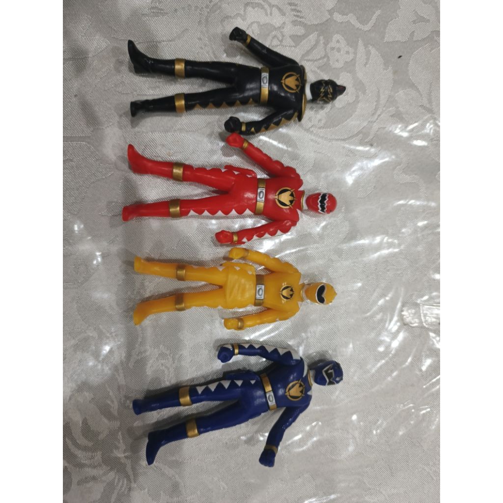 Power Rangers Dino Thunder Aba Rangers Bandai Sofubi mini