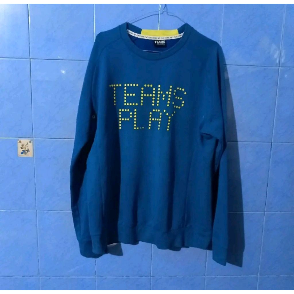 crewneck teams polham biru