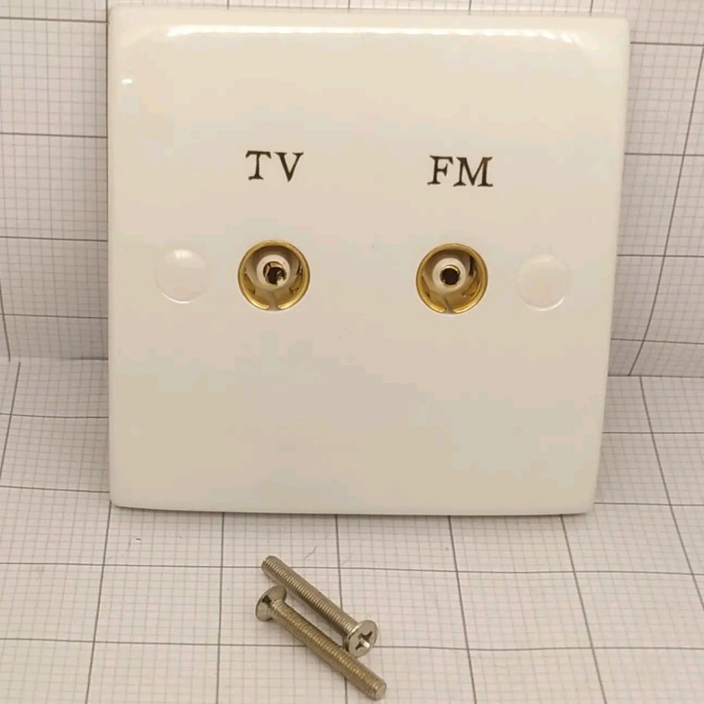 Outlet TV + FM / Soket Inbow / Soket Outlet TV / FM socket outlet tv fm