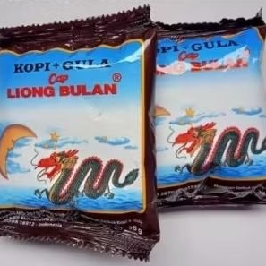 KOPI LIONG BULAN | KOPI LIONG + GULA KHAS BOGOR | KOPI BUBUK 10 SACHET