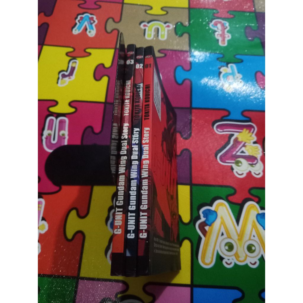 Set Gundam Wing Dual Story 1 - 3 (Bekas) (2003)