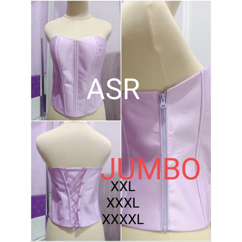 KAMISOL JUMBO/LONGTORSO/BUSTIER SATIN/KEMBEN DALEMAN KEBAYA/TULANG 10/APOK
