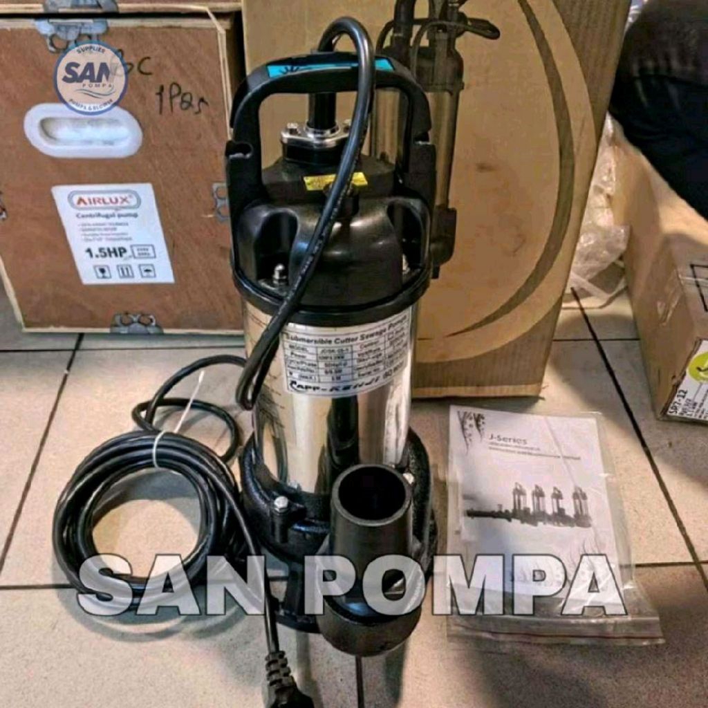Pompa submersible App Kenji Jds 75-3 7.5 hp 5.5 kw 380v sewage pump App kenji Taiwan