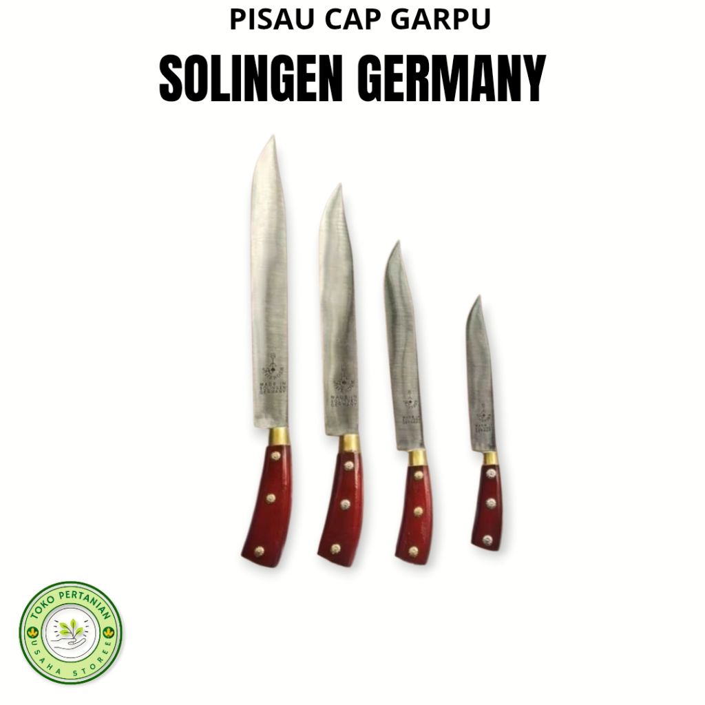 Pisau horder Solingen Germany cap garpu baja per asli