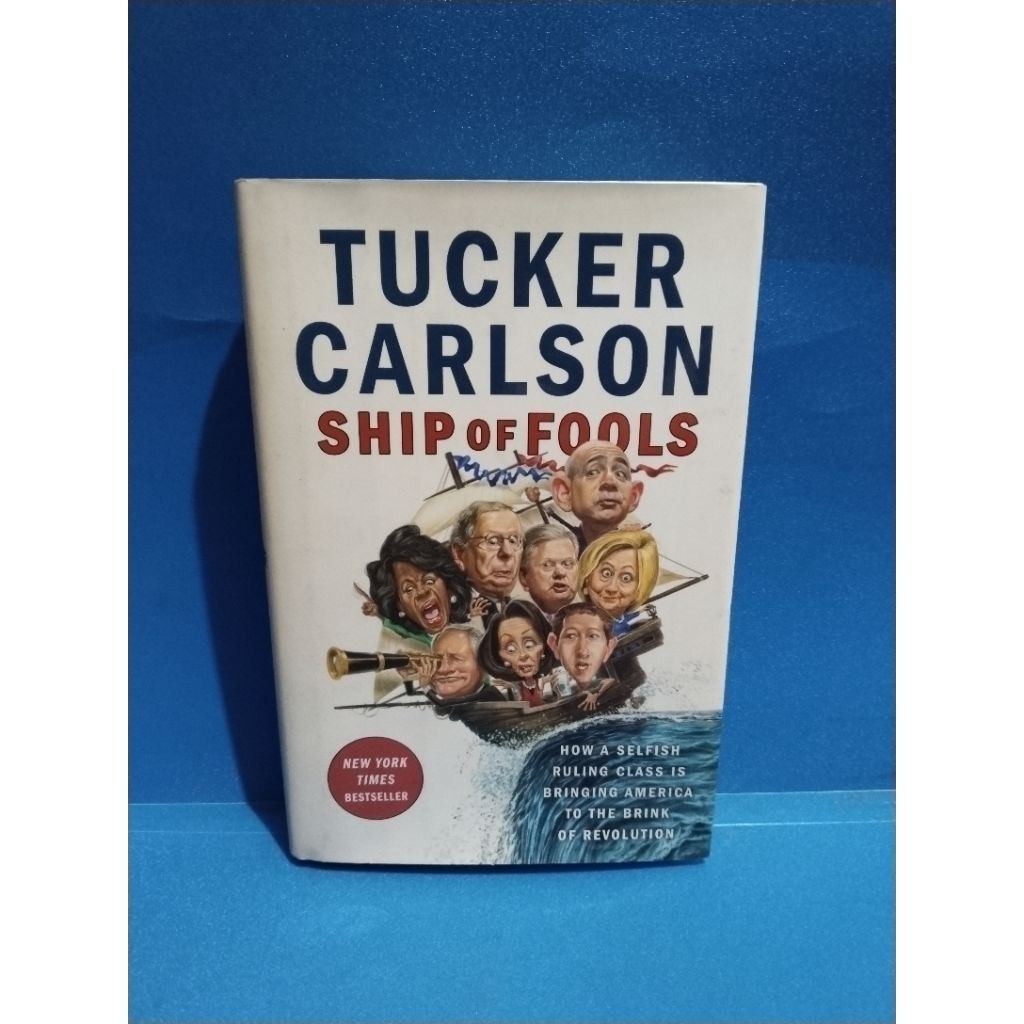 Buku original TRUCKER CARLSON SHIP OF FOOLS