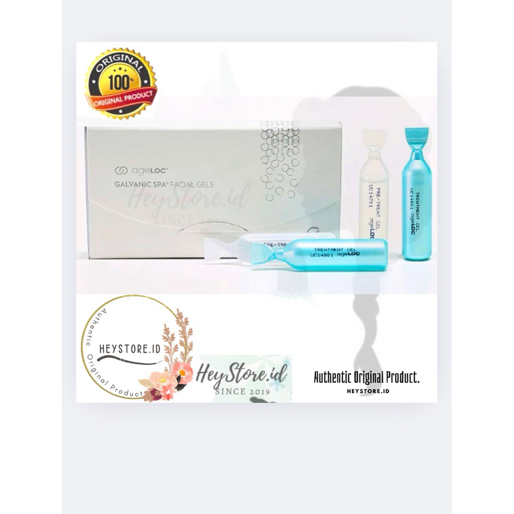 (PROMO) Serum Galvanic Spa Facial Gels 1 Box Galvanic Gel - 100% Original & segel serum wajah anti a