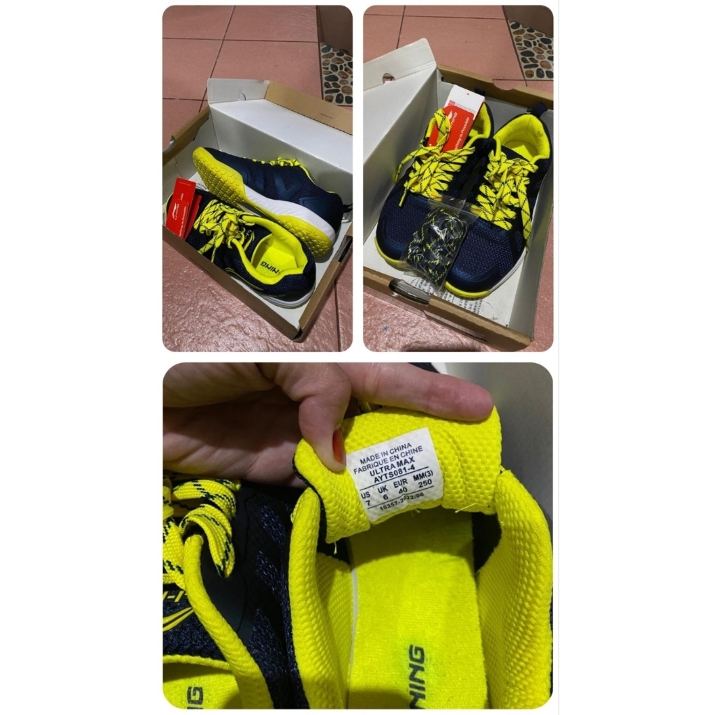 sepatu badminton lining ultra