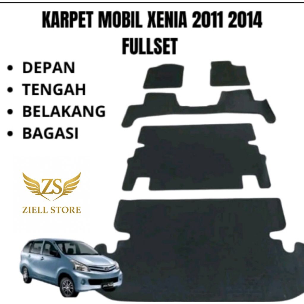 KARPET MOBIL XENIA 2011-2014 FULLSET