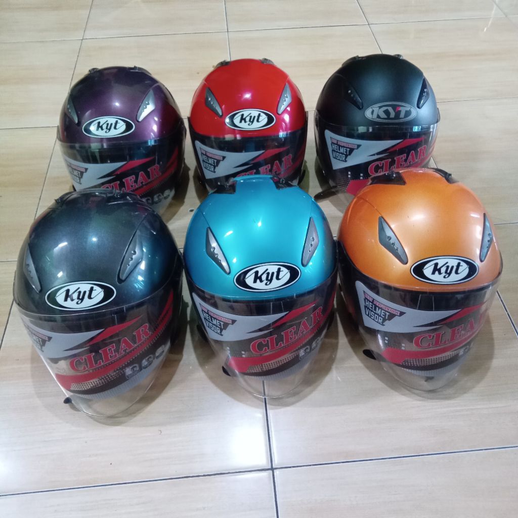 Helm KYT galaxy original second good condition