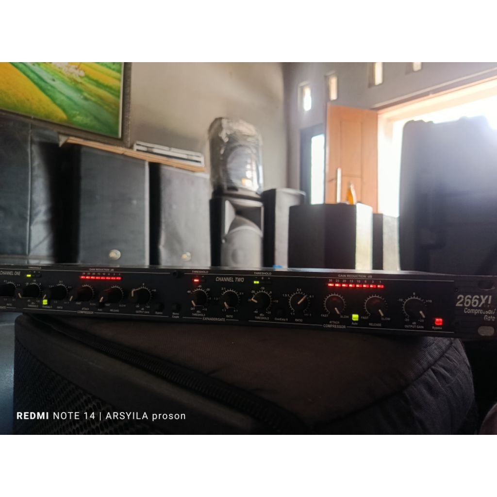 compres limiter gate dbx266xl ORIGINAL