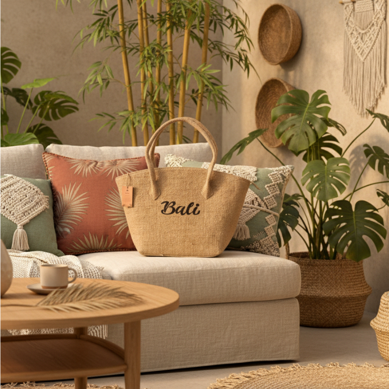 Tas souvenir Bali kain goni asli