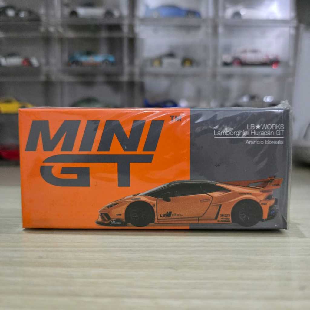 Mini GT Lamborghini Huracan GT | Arancio Borealis
